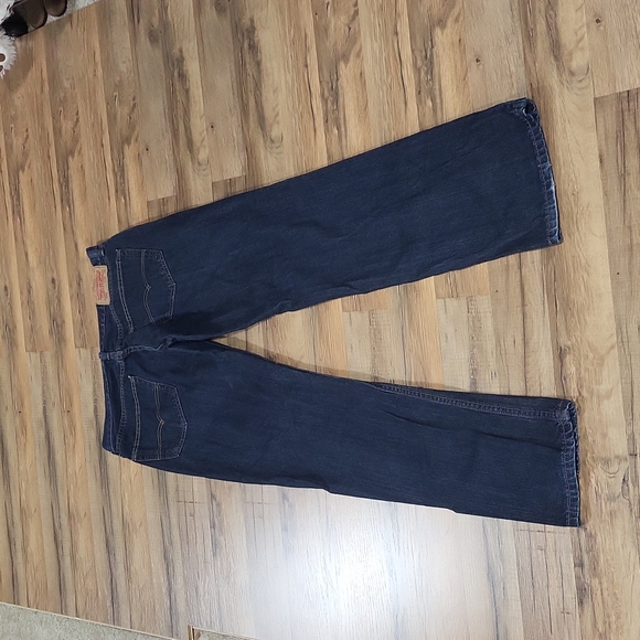 LEVI'S 559 Relaxed Fit Straight Leg Blue Denim Jeans 32x34 - Picture 6 of 15